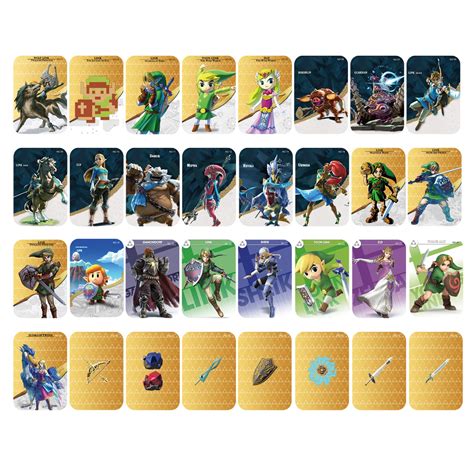 23 nfc xzelda card|I modified the amiibo guide to better show which NFC cards.